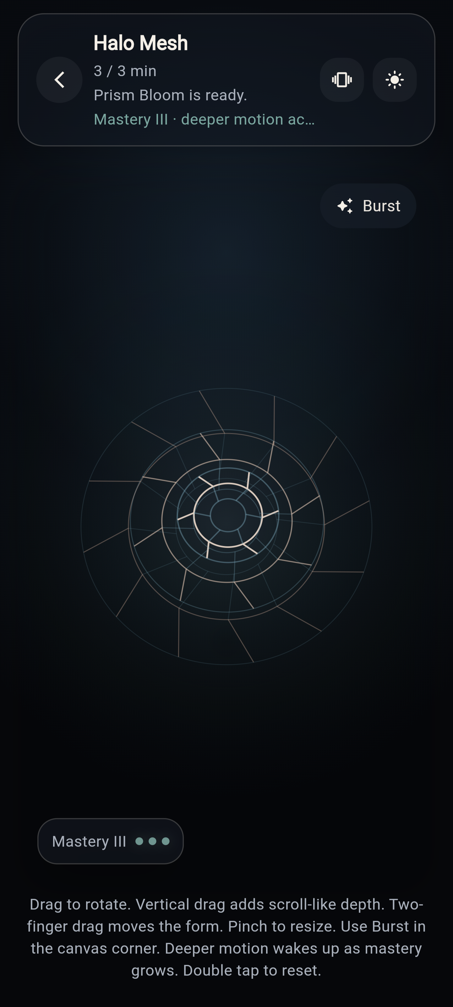 DriftTouch Halo Mesh screenshot